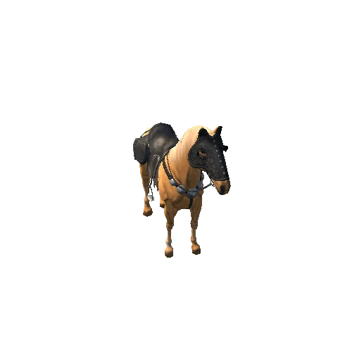 Hero_Horse_LOD_Palomino Prefab